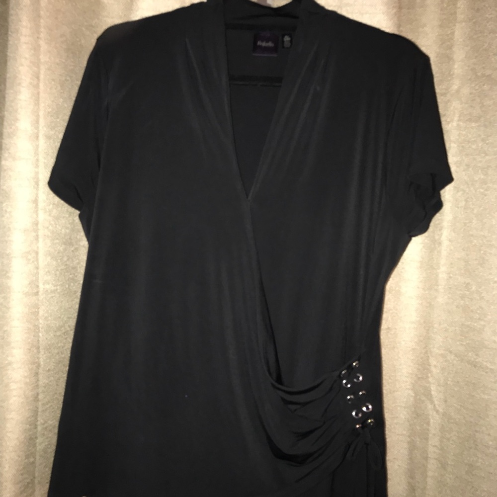 J-38 Sexy black blouse